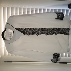 White & Black Woman's  - Ms Divine Suit.